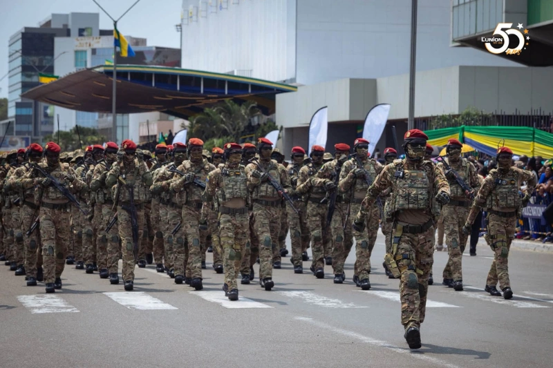 Défilé de l'indépendance du Gabon le 17 aout 2026 à la place de l'indépendance