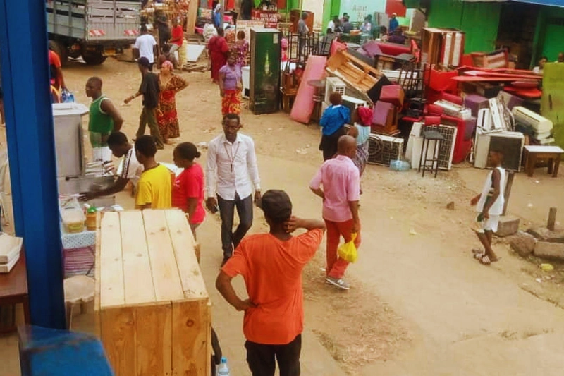 Owendo/Déguerpissements : la mairie accorde un sursis aux populations du Carrefour Sni. © DR