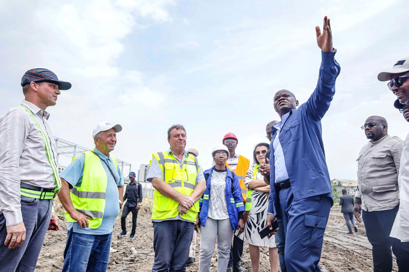 Les infrastructures en cours de réalisation visent à mobiliser les ressources pour l’entretien routier. © DR