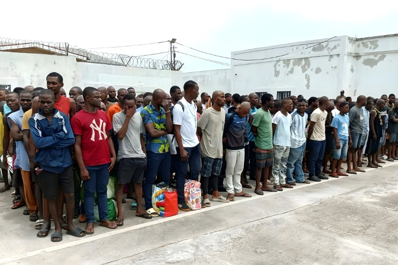 Détenus irréguliers libérés de la prison de Libreville