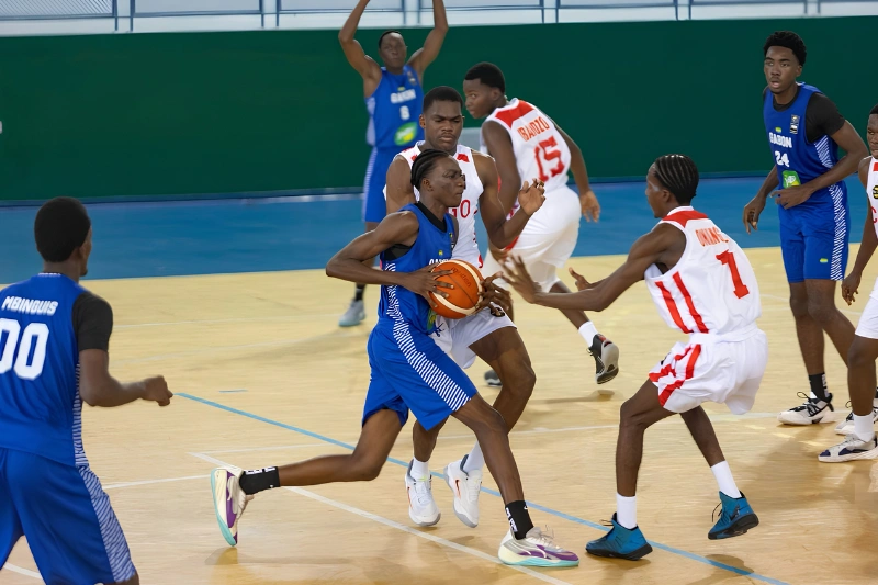 Éliminatoires Afrobasket U18 : les Panthères du Gabon dominent les Diables rouges du Congo (91-82)