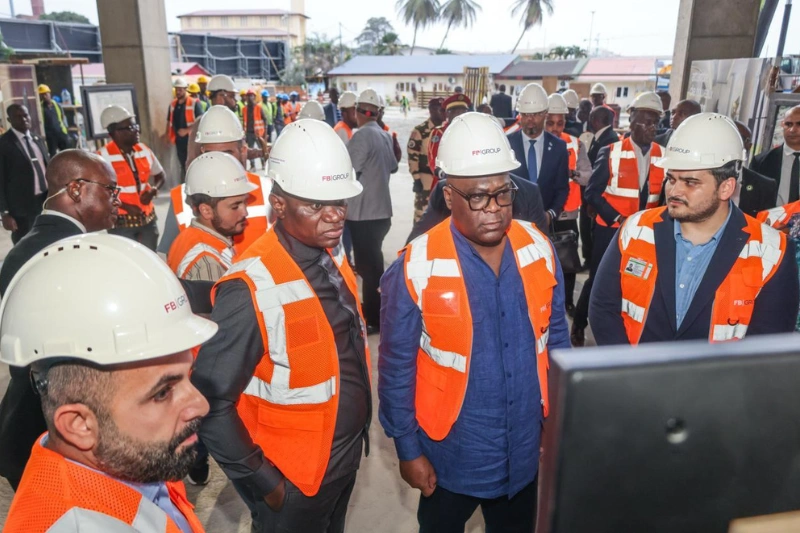 Infrastructures : Félix Tshisekedi visite des chantiers prioritaires 