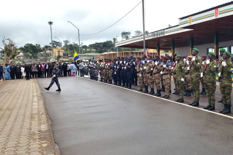 Port-Gentil : honneurs et parade militaires au menu