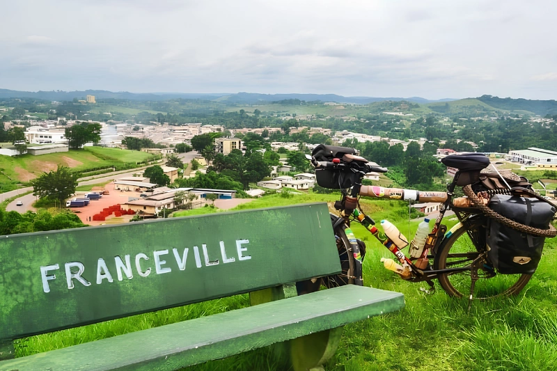 Ville de Franceville Gabon