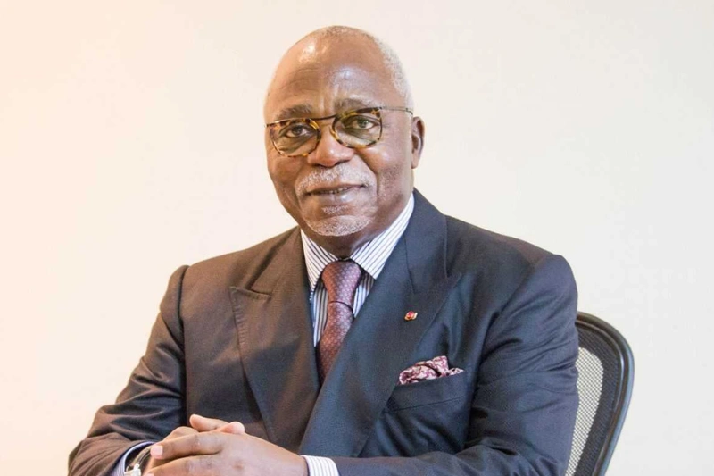 Guy Nzouba Ndama, président du parti Les Démocrates (LD)