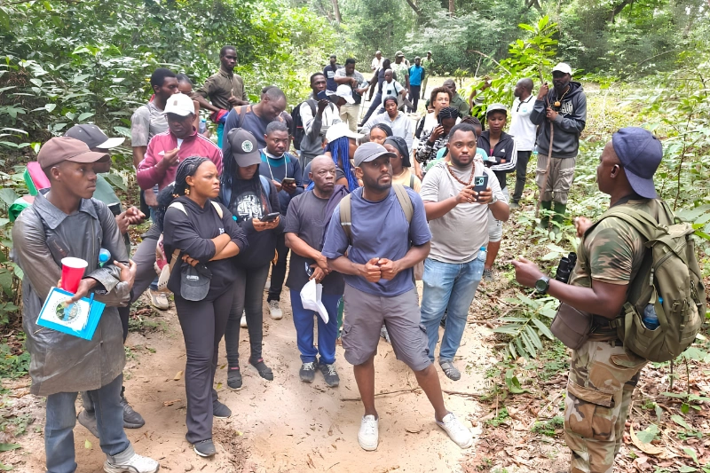 Campus Mbongui : après la formation, l'immersion au Parc Pongara