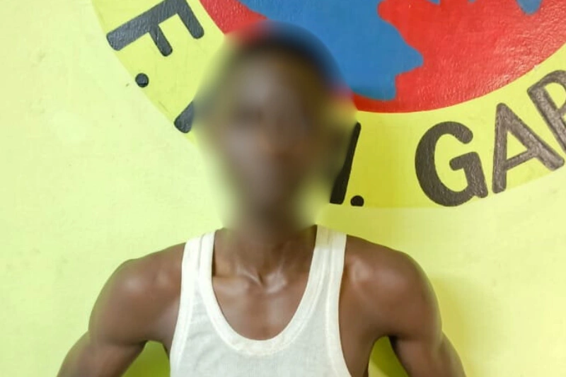 Junior Ngandu Nganziani, placé sous mandat de dépôt le 20 février courant pour détention de stupéfiants 