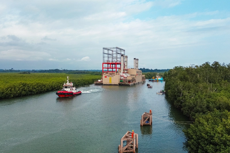 Électricité : Karpowership accoste le " Deniz Sultan " à Libreville