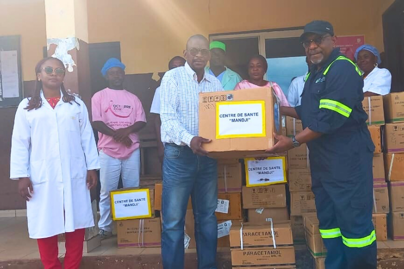 Mandji : le beau geste de Koreg au centre médical