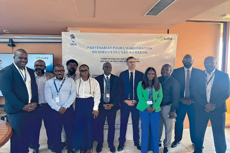 Lancement du partenariat SEEG-Suez