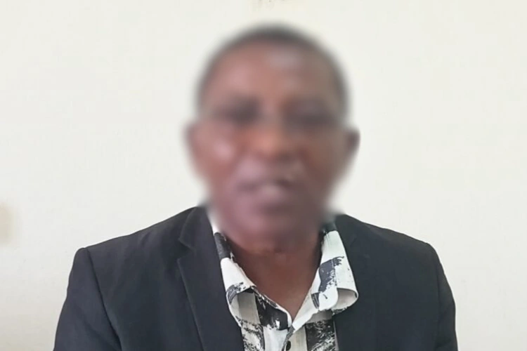 Luc-Constant Megne, directeur d'Académie provinciale du Woleu-Ntem (DAP)