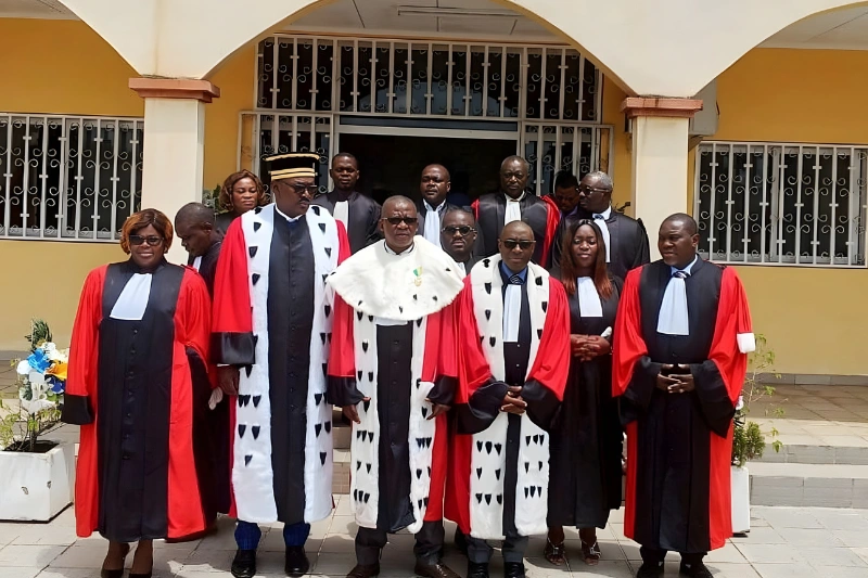 Magistrats auditeurs de la Chambre provinciale des comptes de Koula-Moutou