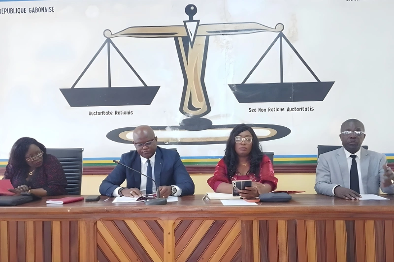 Oyem : le procureur, les magistrats et les OPJ autour du Code de procédure pénale