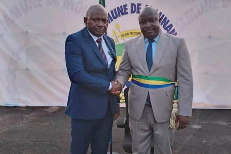 Lébombi-Léyou : installations du président du CD et du maire de Mounana