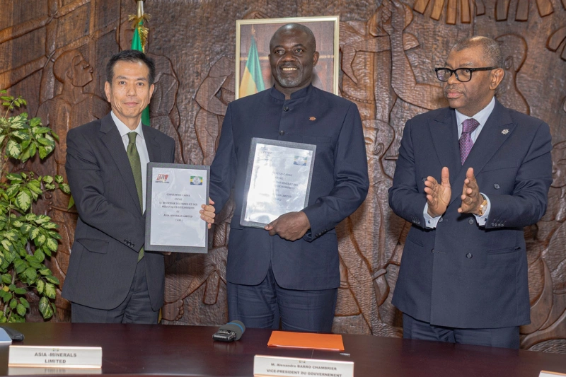 Manganèse : le Gabon signe un accord avec le Japonais AML