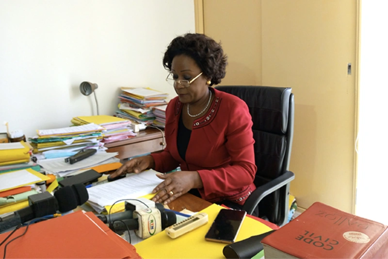 Me Eyue Bekale : Ouverture d'enquêtes administratives et Appel aurespect delaprocédure déontologiques. © DR