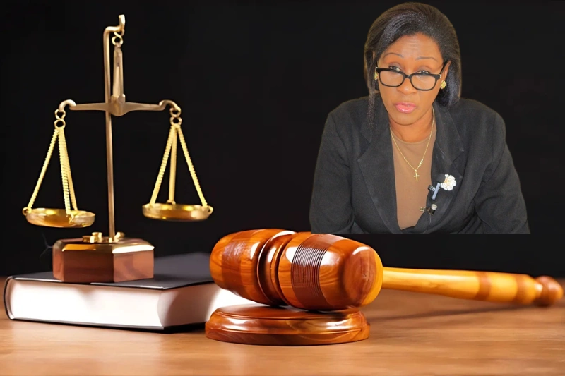 Me Gisèle Eyue Bekale, qui a fustigé la démarche des éléments de la DGR. © DR