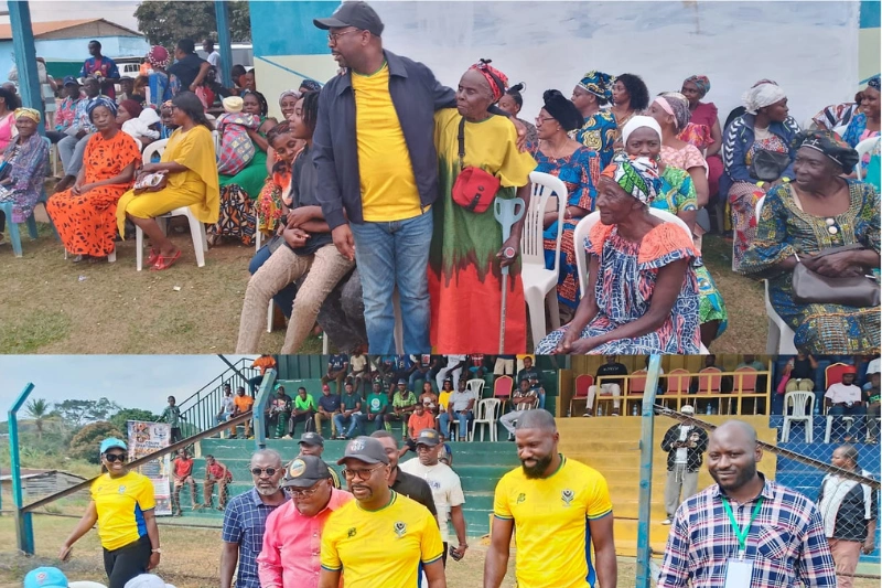 Bakoumba: comptes rendus parlementaires et  coup d'envoi des demi-finales de la Coupe départementale de football.