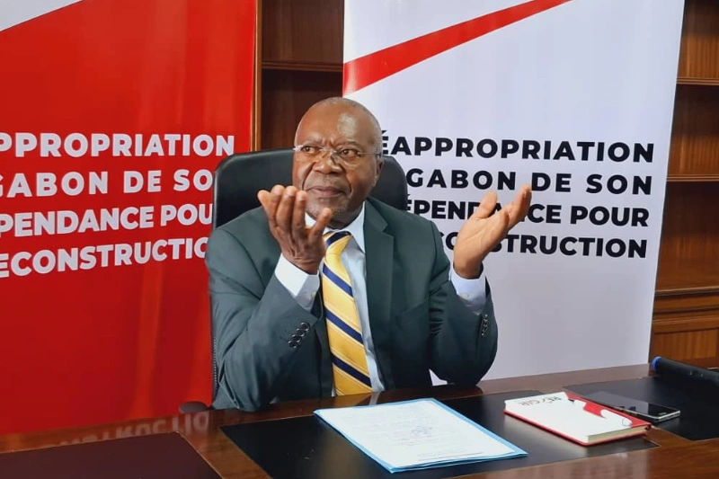 Michel Ongoundou Loundah, président de REAGIR