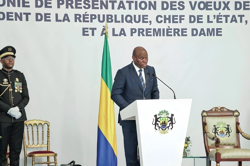 Brice Clotaire Oligui Nguema, président du Gabon
