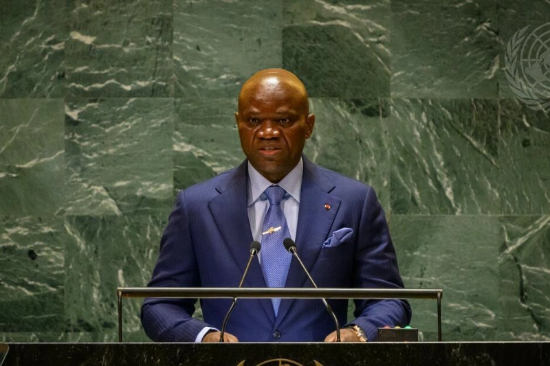 DISCOURS DE  S.E.M. BRICE CLOTAIRE OLIGUI NGUEMA