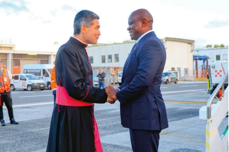 Vatican : Brice Clotaire Oligui Nguema en visite officielle