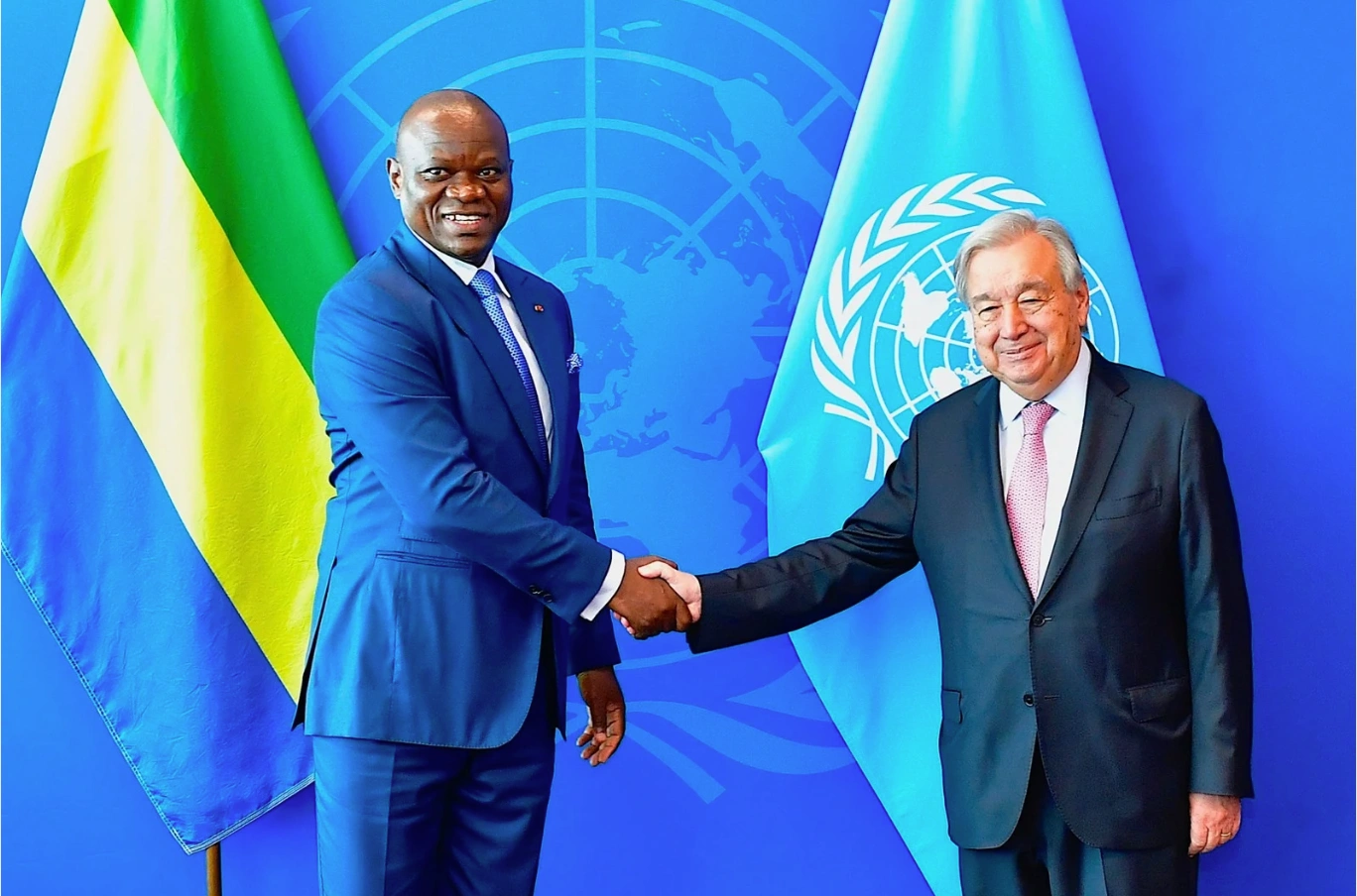 Diplomatie : António Guterres salue le leadership d’Oligui Nguema