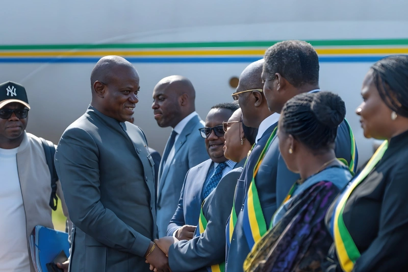 Brice Clotaire Oligui Nguema, président du Gabon