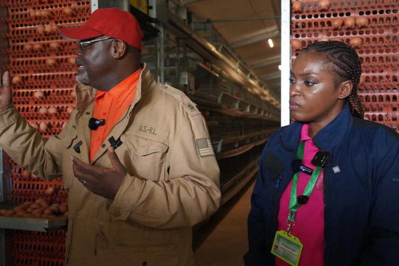 Visite de l'usine industrielle de la Sogada