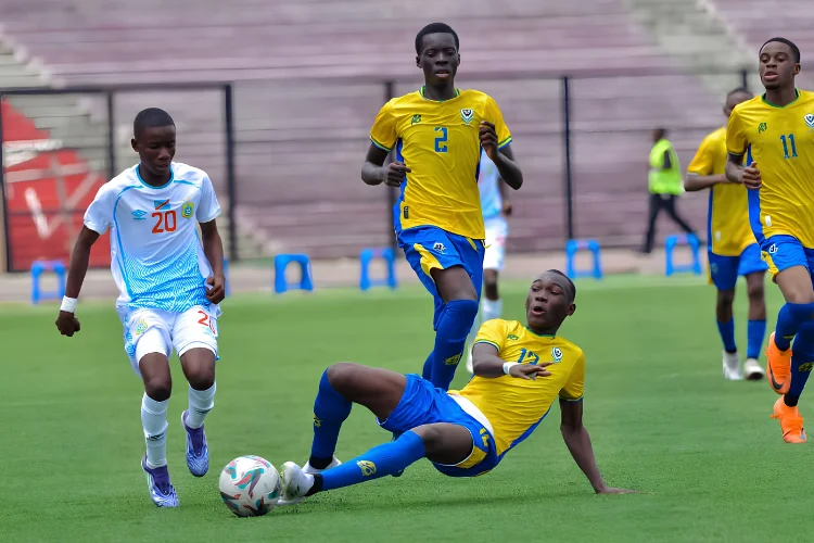 Amical U17 : le Gabon au pied du mur face au Maroc