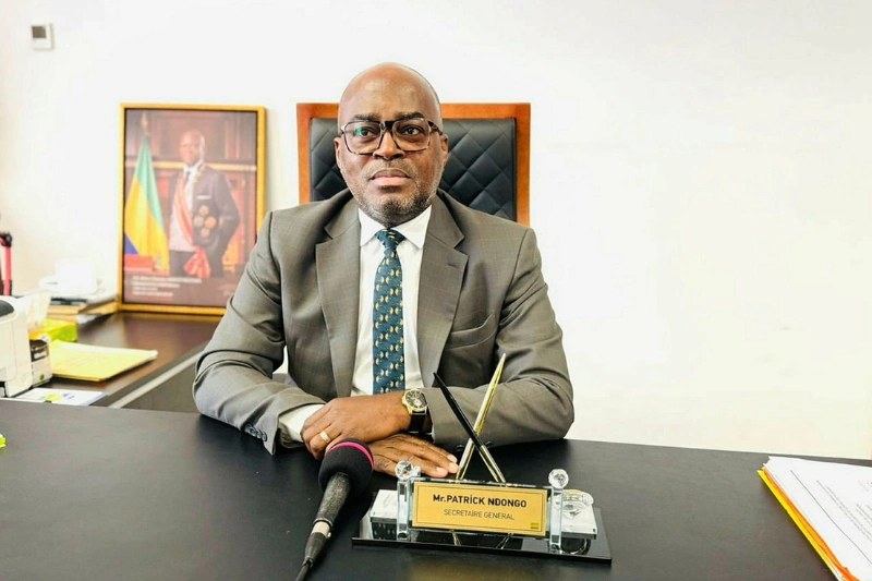 Patrick Ndongo, secrétaire général de l'Assemblée nationale