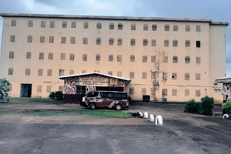 Prison de Yene à Franceville au Gabon 