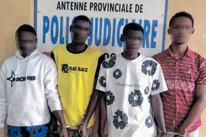 Les quatre agresseurs présumés du jeune Sandjo