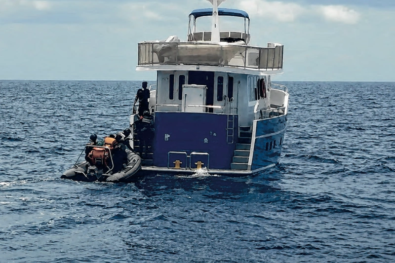 Recherche des marins disparus