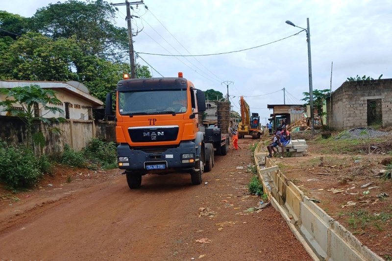 Route : Ayeme-Maritime en chantier