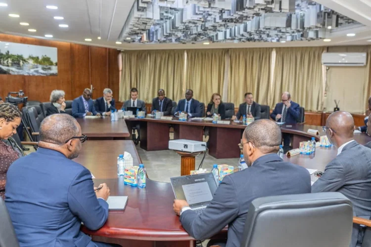 Que fait le FMI de nouveau à Libreville ?