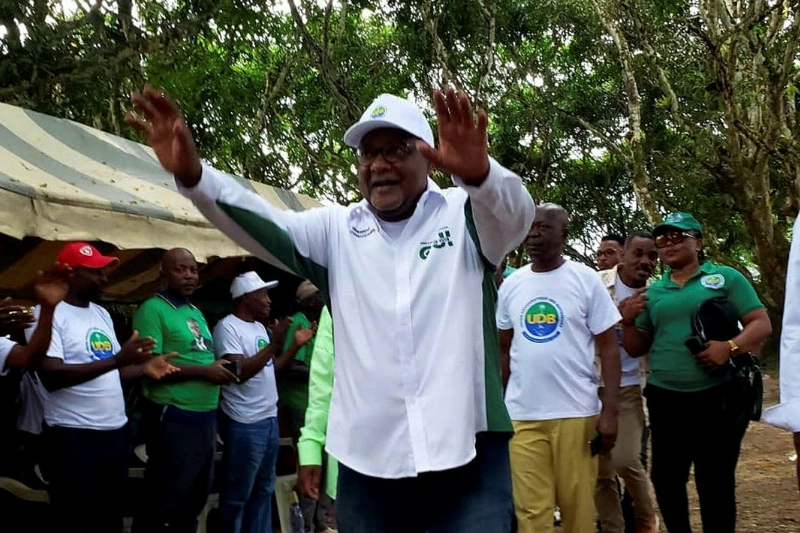 Séraphin Akure-Davain,  vice-président de l’Union démocratique des bâtisseurs (UDB)