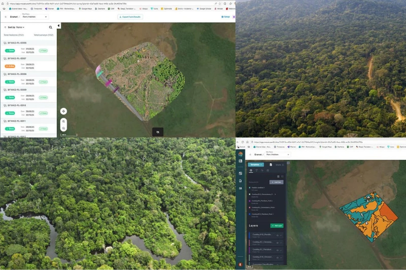 Biodiversité : Mozaic Earth et Gentian testent une solution au Gabon