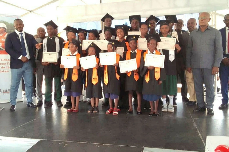 Les cracks bénéficiaires du prix d’excellence d’Assala. © NGUIMBI Julie