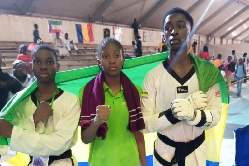 Taekwondo/Championnats d'Afrique Zone 4 : déjà six  médailles dont trois  en or pour le Gabon