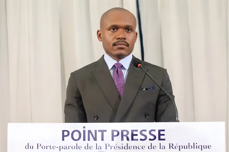 Théophane Nzame-Nze Biyoghe, porte-parole de la présidence de la République