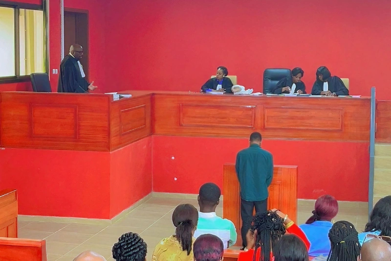 Un prévenu devant le Tribunal de première instance de Ntoum