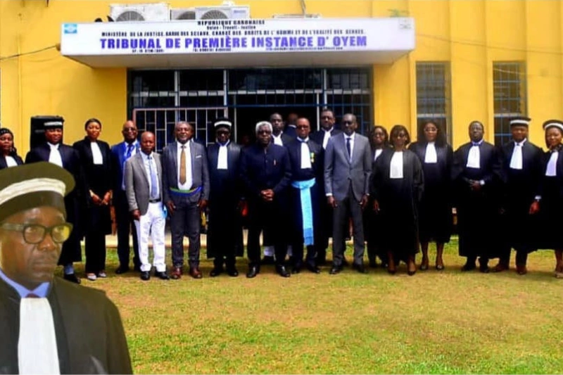 Oyem et Tchibanga : installation des nouveaux magistrats