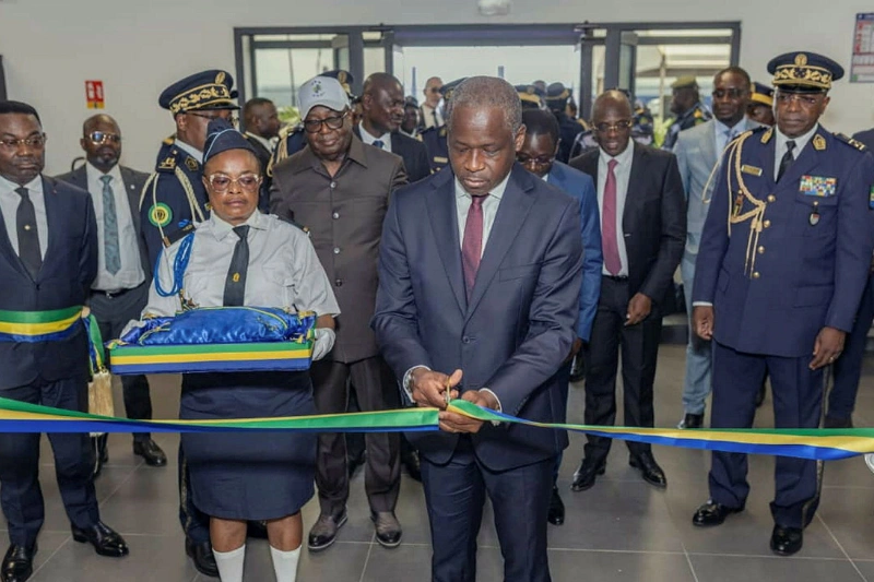 Immigration : Hermann Immongault inaugure le nouveau siège de la DGDI à Franceville