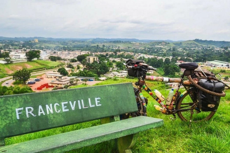 Ville de Franceville Gabon