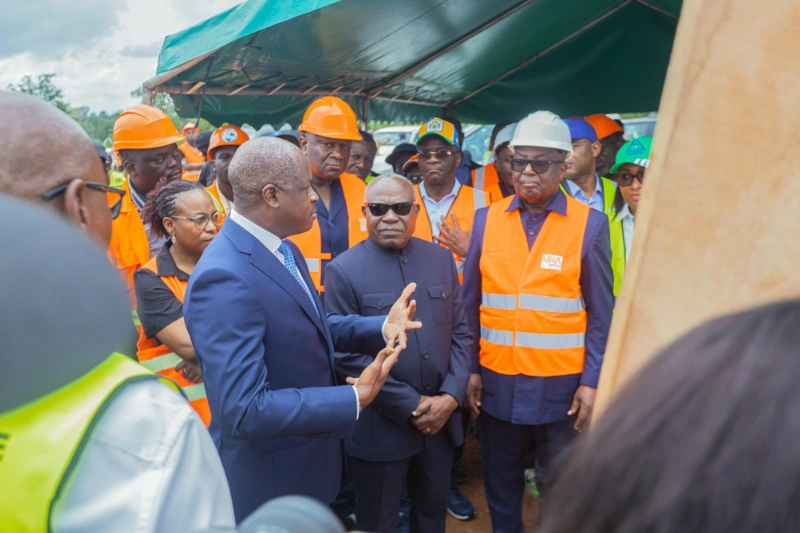 Visite de la décharge de Nkoltang