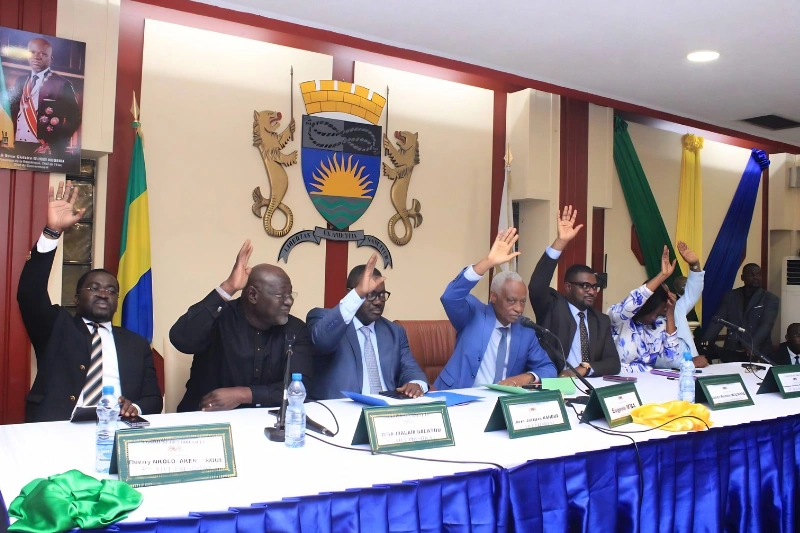 Vote du budget primitif du Conseil municipal de Libreville