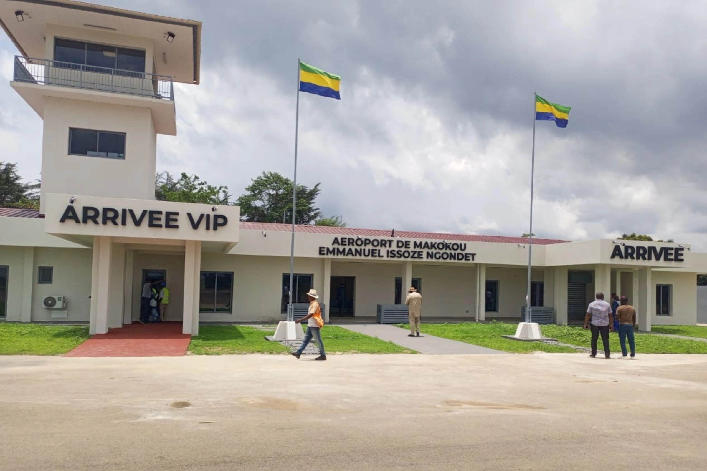 Une vue de l’Aéroport Issoze Ngondet de Makokou.