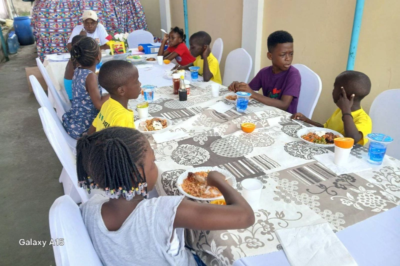 Les enfants en formation au Centre d’éducation familiale. © Isaac MUKETA MUELE
