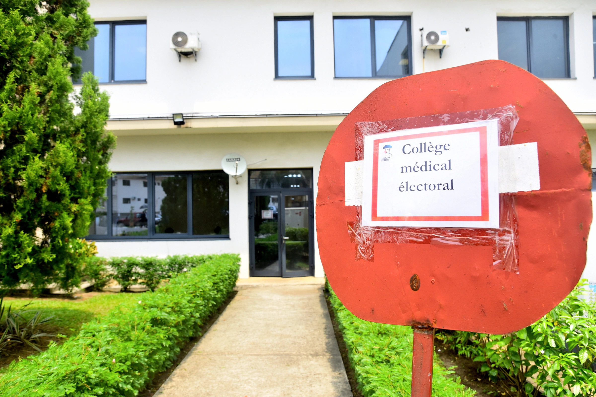 Le bâtiment abritant le collège médical électoral des candidats qui participeront à l'élection présidentielle.